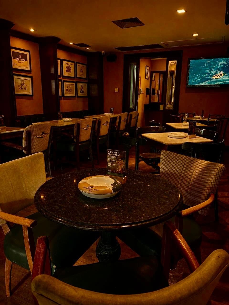 Ambiente interno noturno